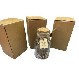 5 Pack Jar of F**ks Fidget Gift Jar, to Give Home Decor, 5 Bottles